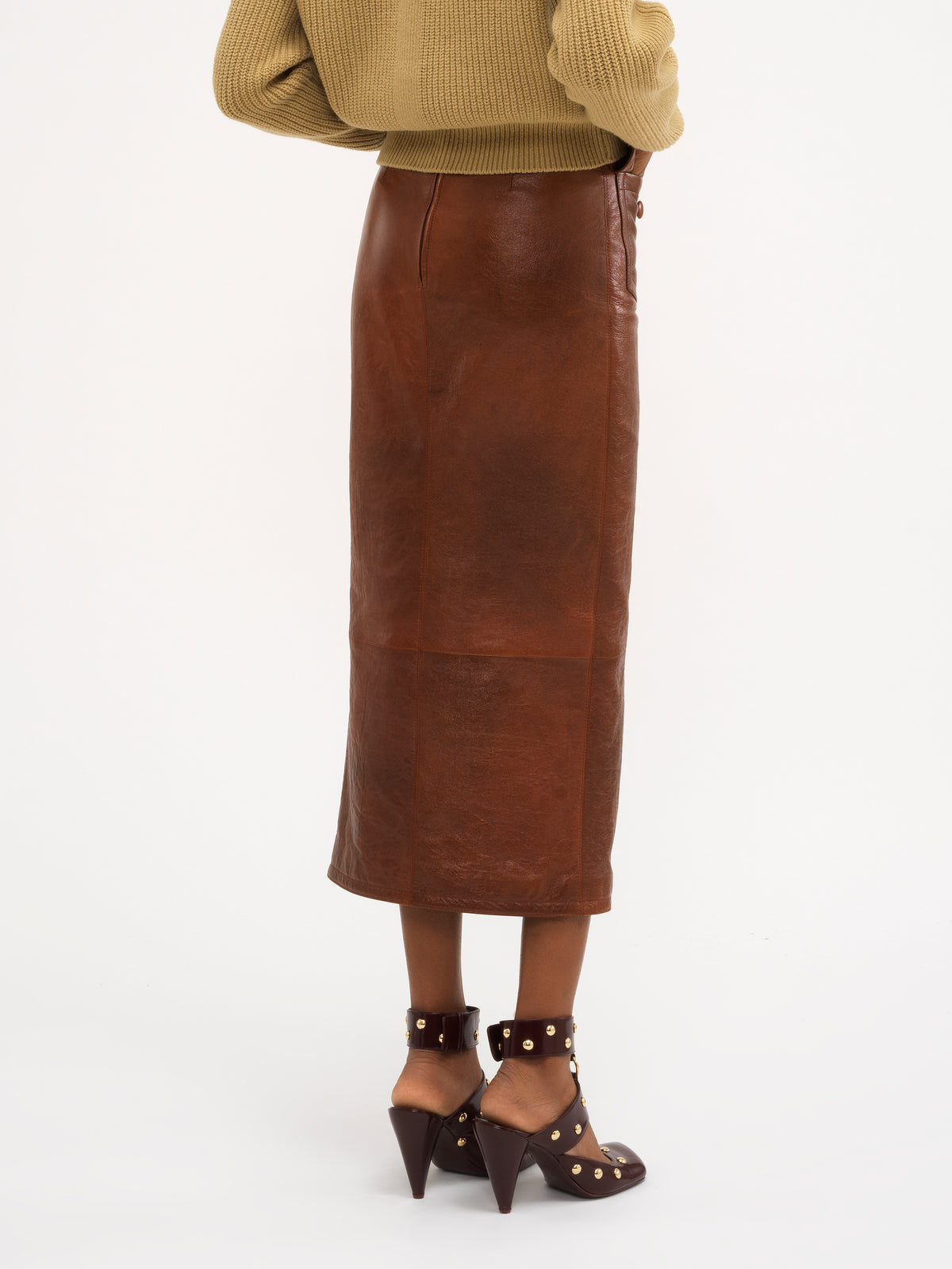 Clay Brown SKIRT - Clay Brown