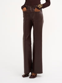 Deep Mahogany TROUSERS - Deep Mahogany
