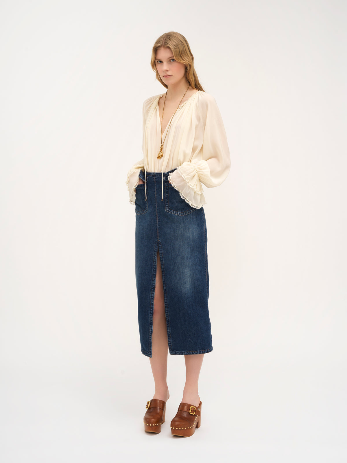 Night Blue SKIRT - Night Blue