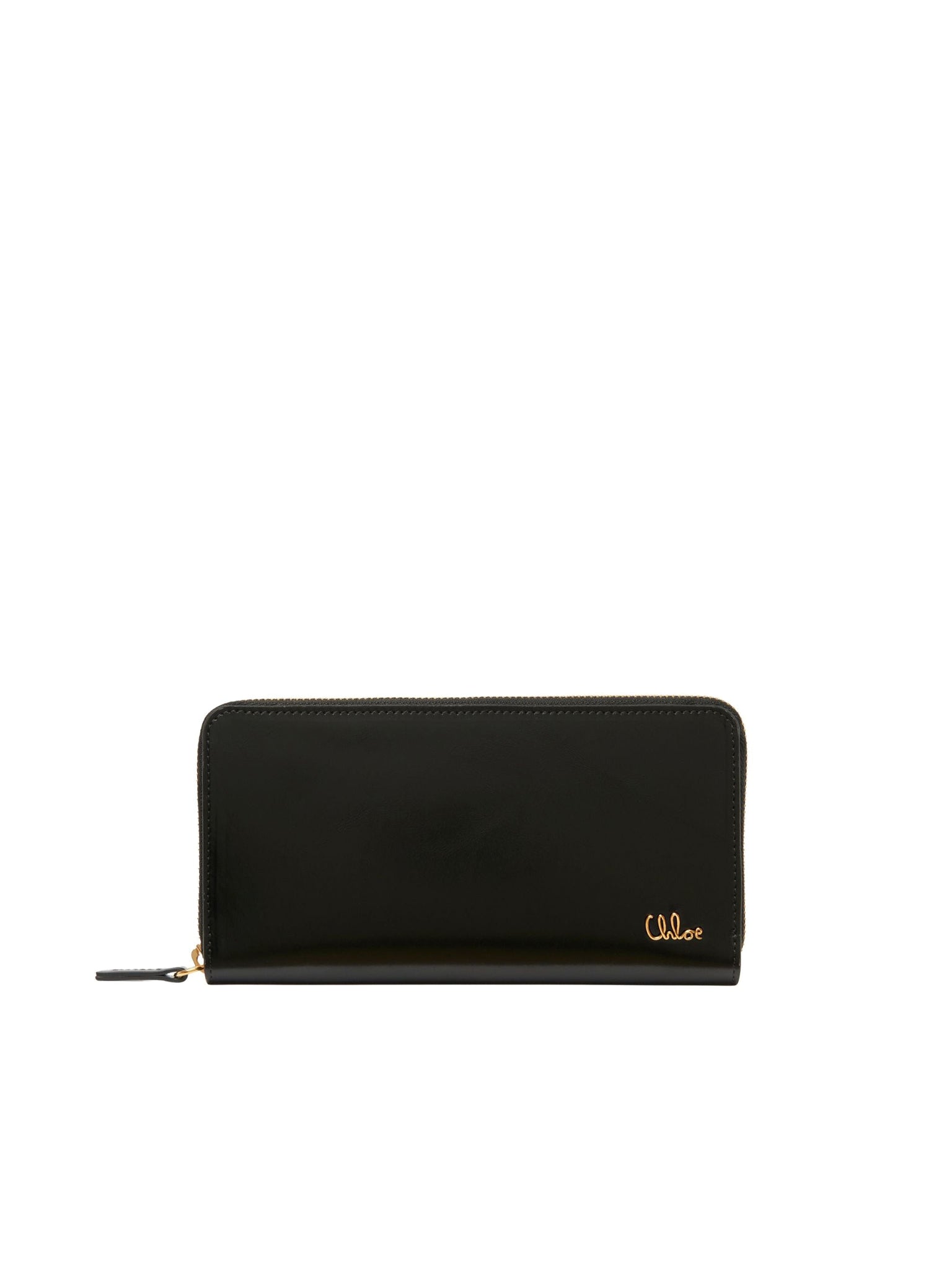 Long logo wallet - Black