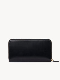 Long logo wallet - Black