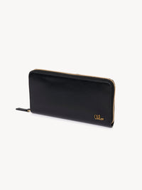 Long logo wallet - Black