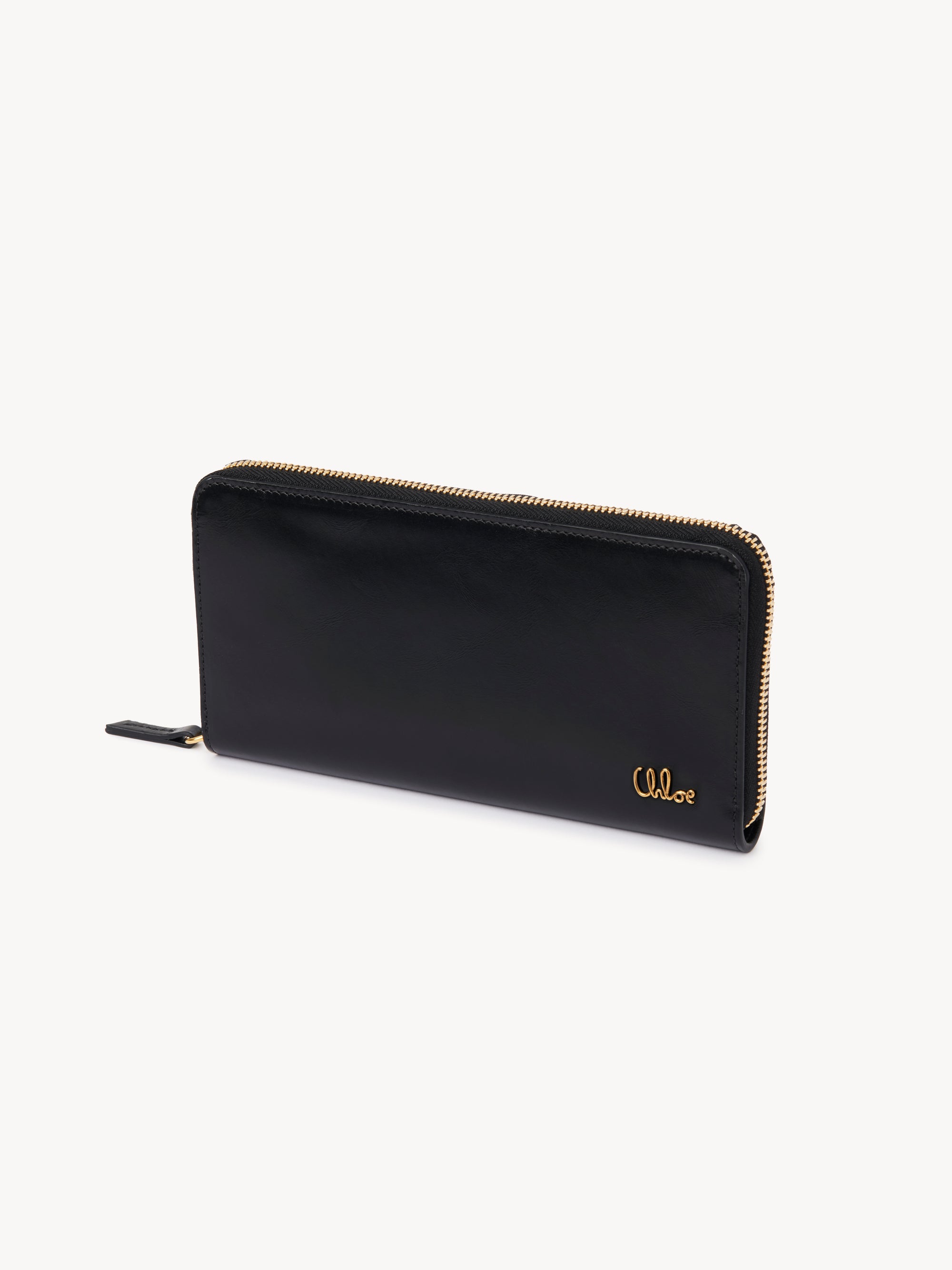 Long logo wallet - Black