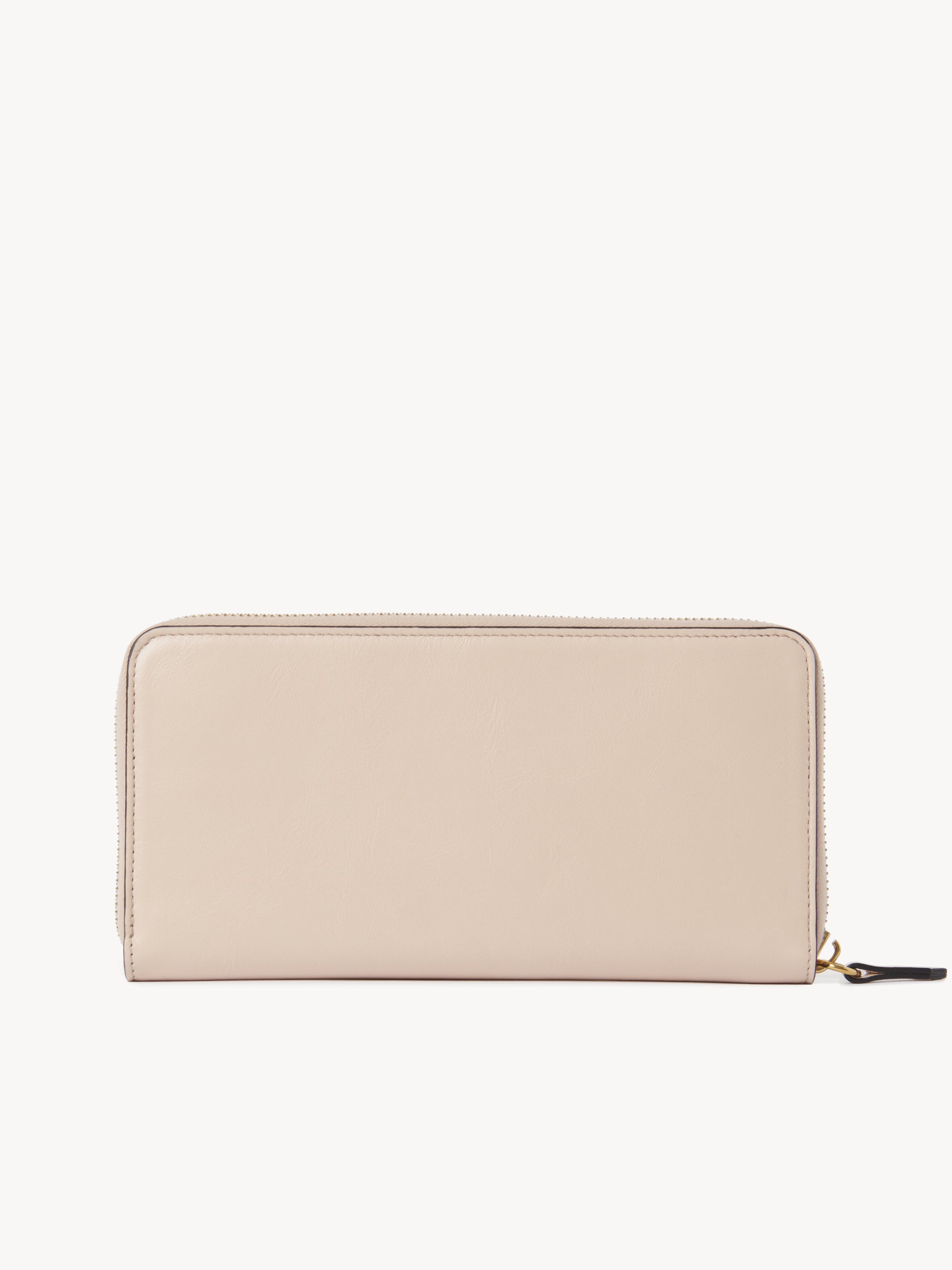 Long logo wallet - Cement Pink