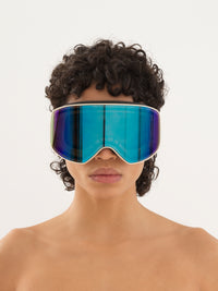 Blue SKI GOOGLES - Blue