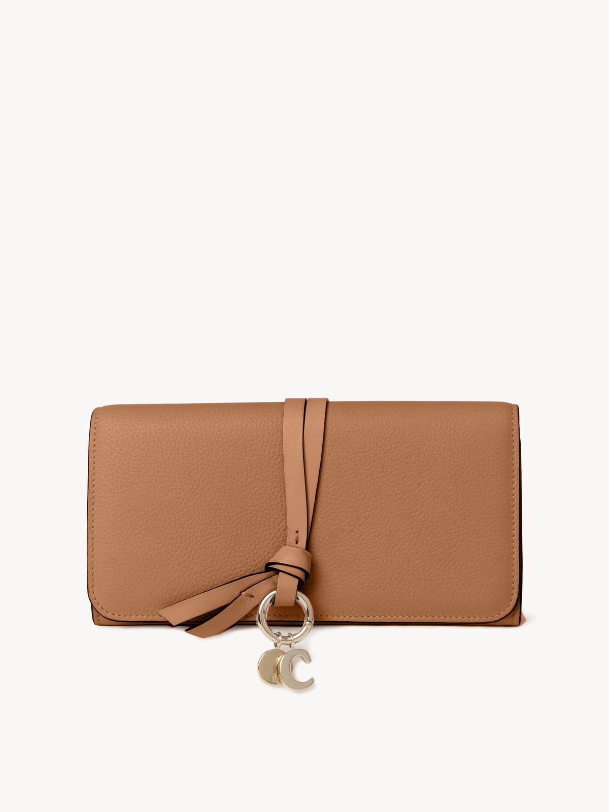 Light Tan WALLET WITH FLAP - Light Tan