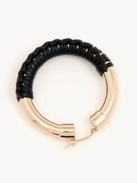 BASEPLUS_Black EARRINGS - Black