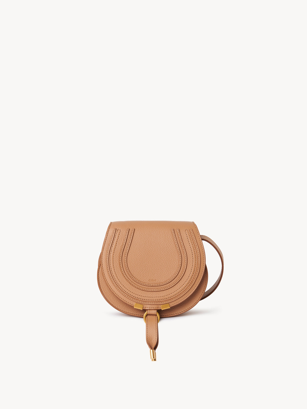Light Tan SMALL SADDLE BAG - Light Tan