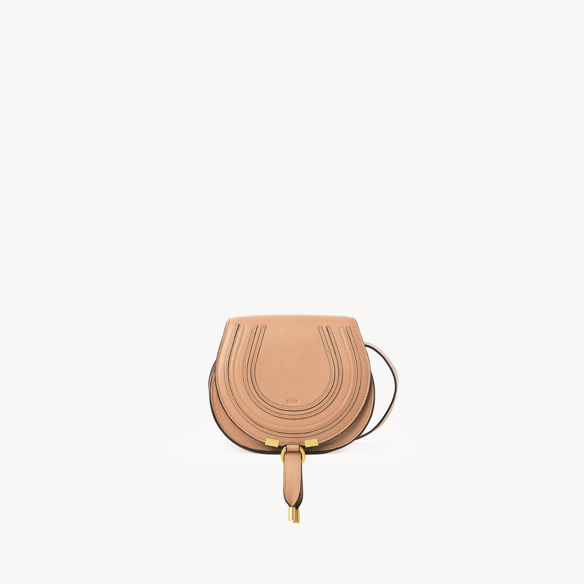 Light Tan SMALL SADDLE BAG - Light Tan