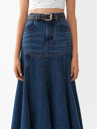 Dusky Blue SKIRT - Dusky Blue