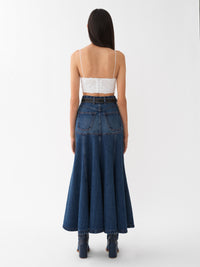 Dusky Blue SKIRT - Dusky Blue