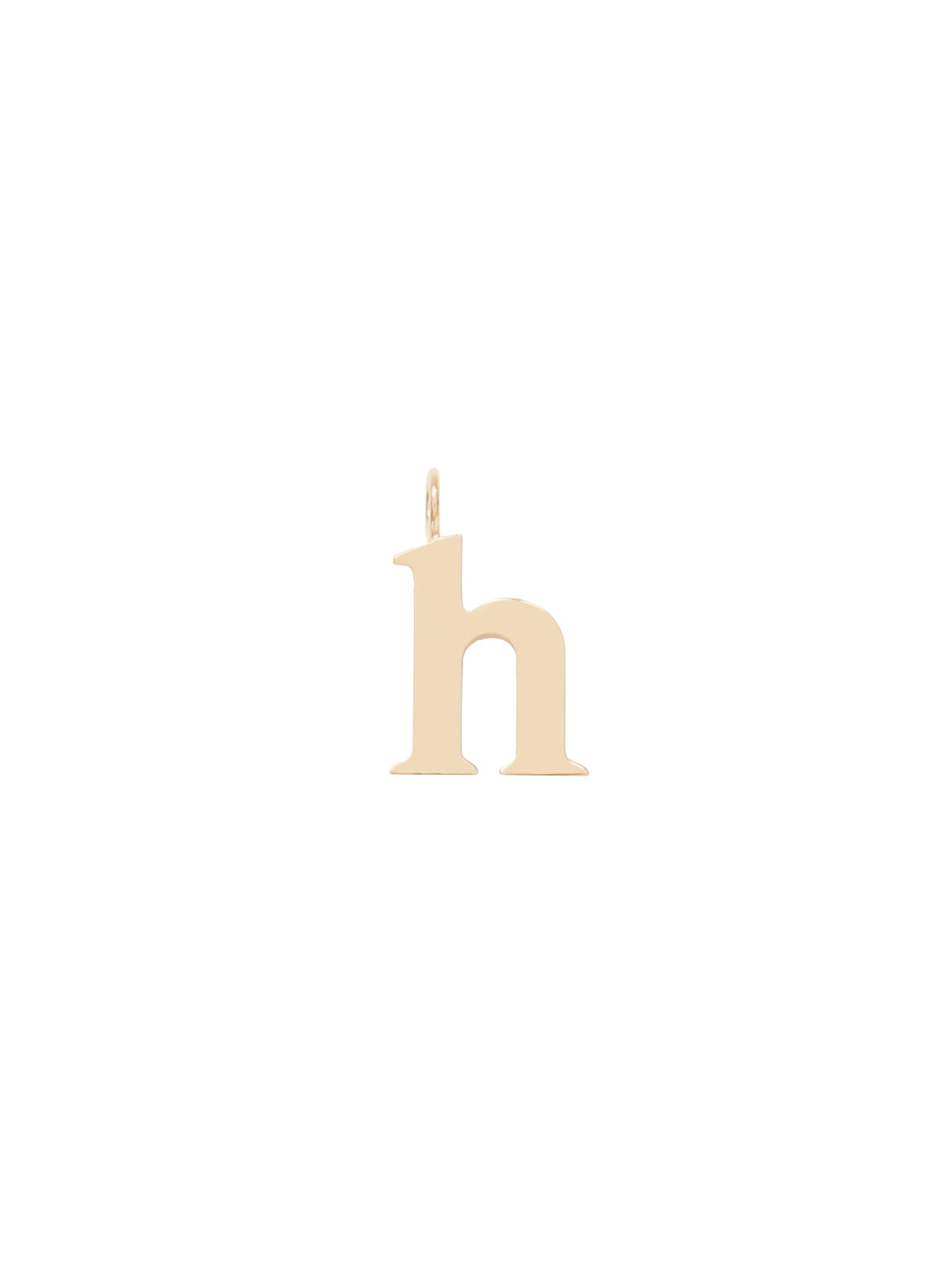 Light Gold CHARM H - Light Gold