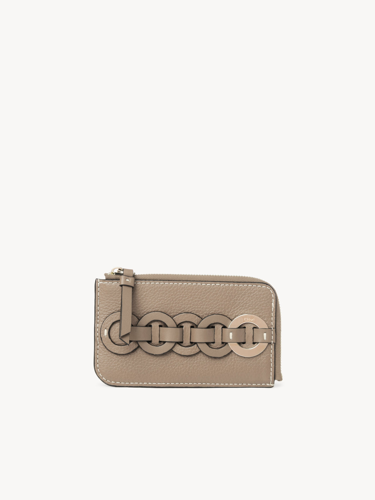 BASEPLUS_Motty Grey SMALL PURSE W C - Motty Grey