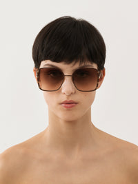 Gold & Brown SUNGLASSES - Gold & Brown