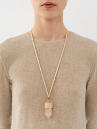 Beige & Pink NECKLACE - Beige & Pink