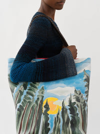 BASEPLUS_True Forest LARGE TOTE - True Forest