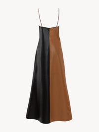 Multicolor Brown DRESS - Multicolor Brown