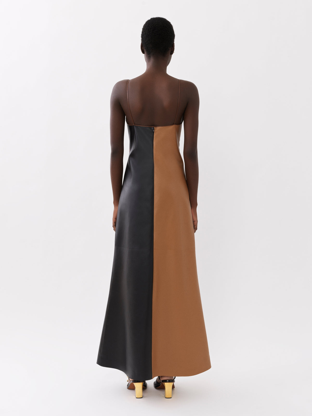 Multicolor Brown DRESS - Multicolor Brown