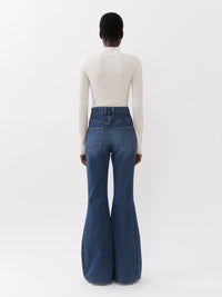 Faded Denim TROUSERS - Faded Denim