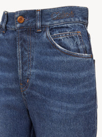 Faded Denim TROUSERS - Faded Denim
