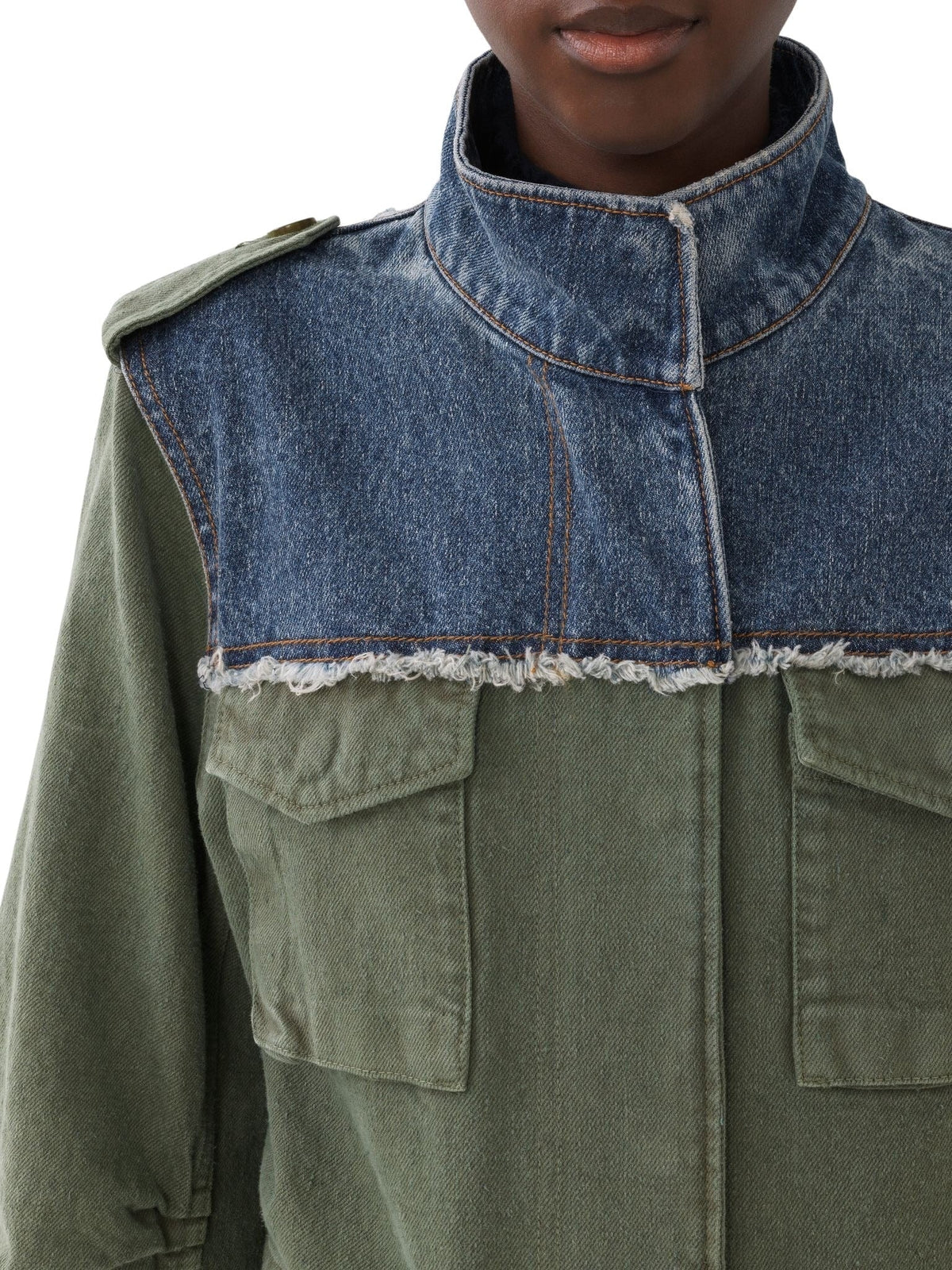 Blue & Green JACKET - Blue & Green