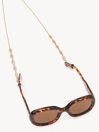 Gold Color SUNGLASSES JEWE - Gold Color