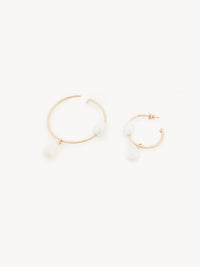 BASEPLUS_Pearl EARRINGS - Pearl