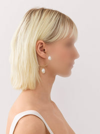 BASEPLUS_Pearl EARRINGS - Pearl
