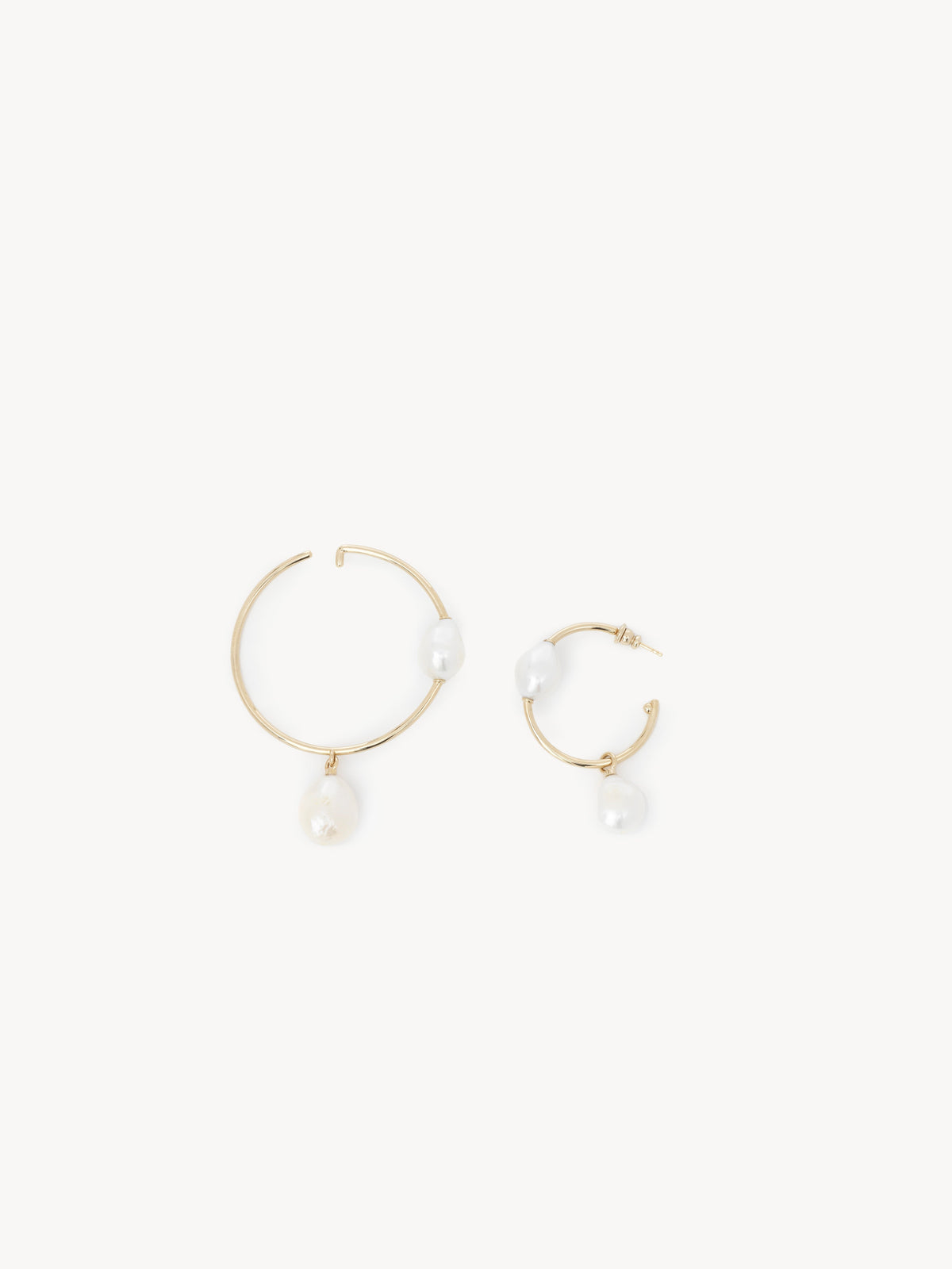 BASEPLUS_Pearl EARRINGS - Pearl