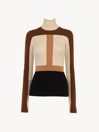 Multicolor Brown PULLOVER - Multicolor Brown