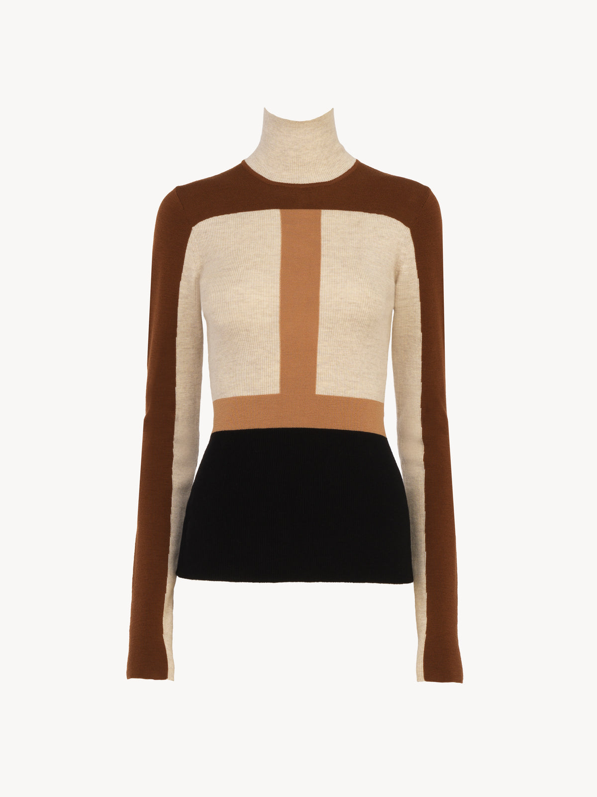 Multicolor Brown PULLOVER - Multicolor Brown
