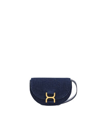 Denim MINI FLAP BAG - Denim