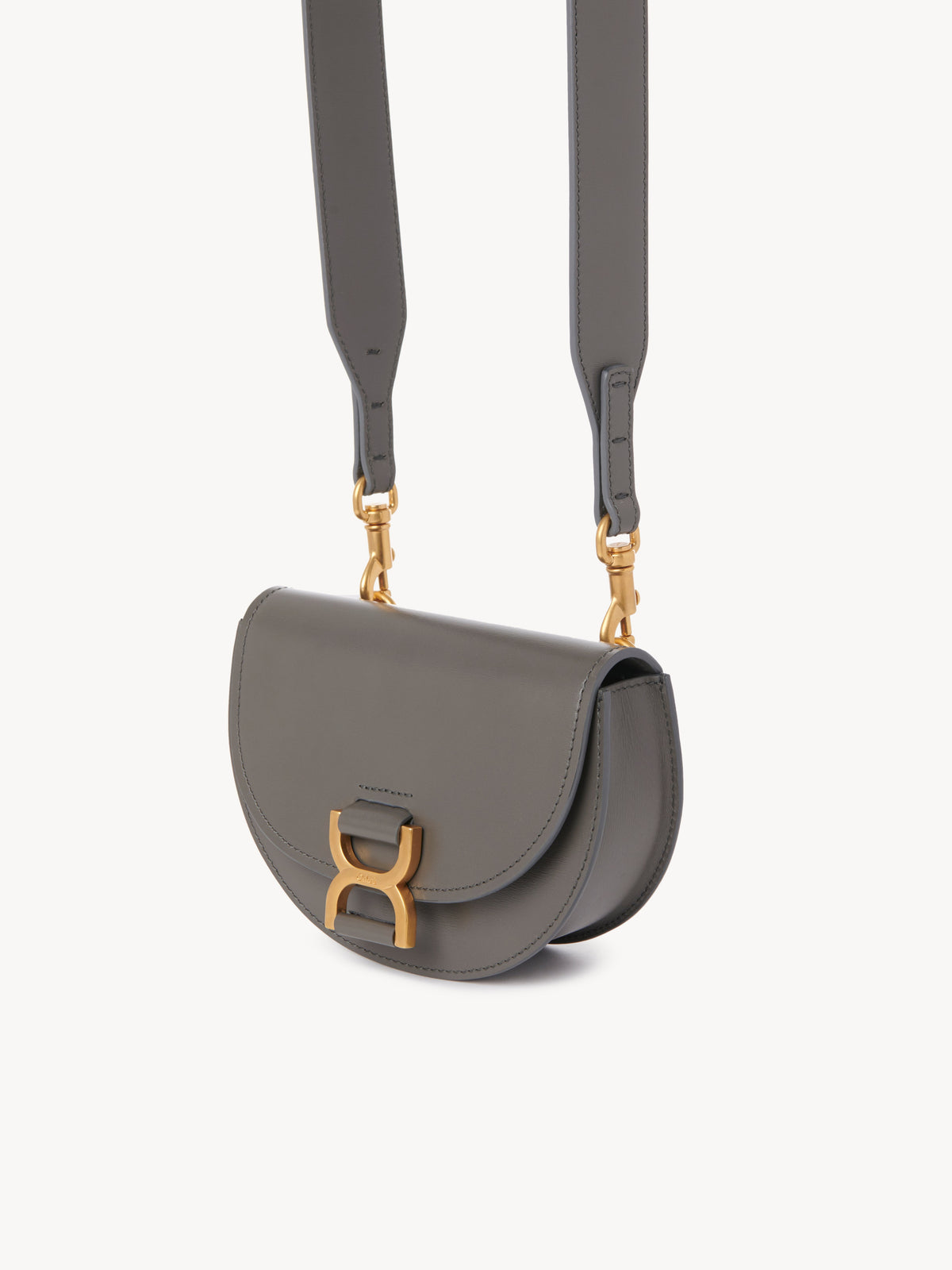 BASEPLUS_Elephant Grey MINI FLAP BA - Elephant Grey