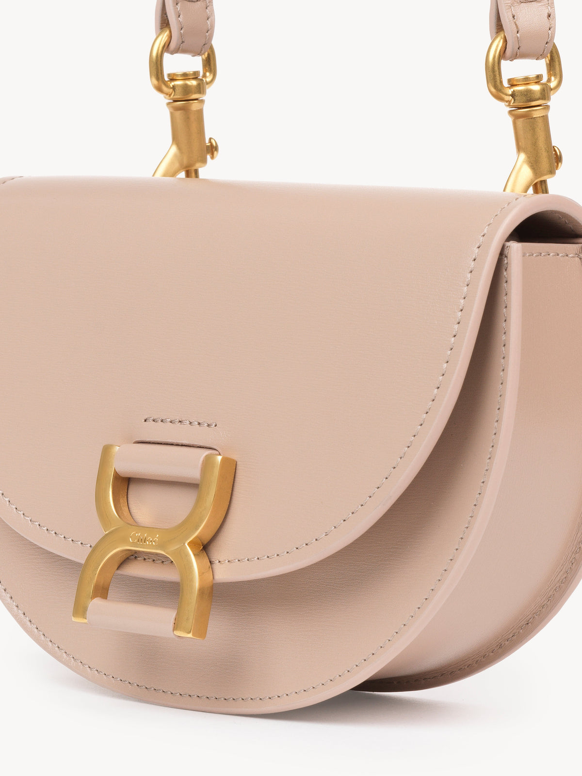 BASEPLUS_Nomad Beige MINI FLAP BAG - Nomad Beige