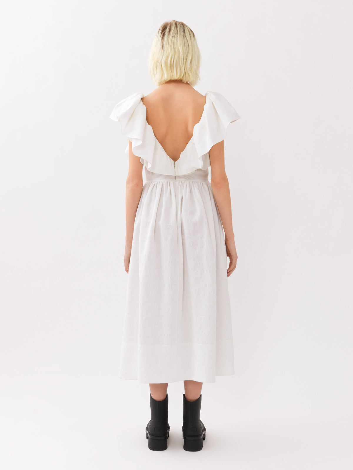 White DRESS - White