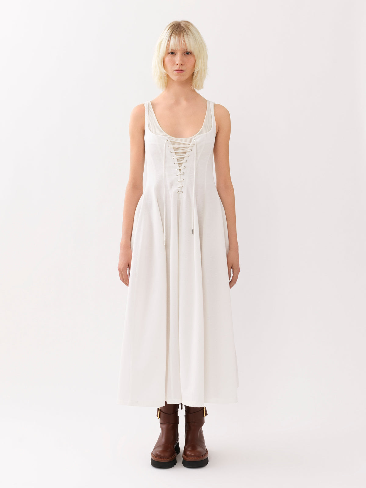 BASEPLUS_Iconic Milk DRESS - Iconic Milk