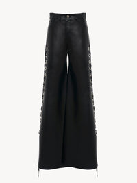 BASEPLUS_Black TROUSERS - Black