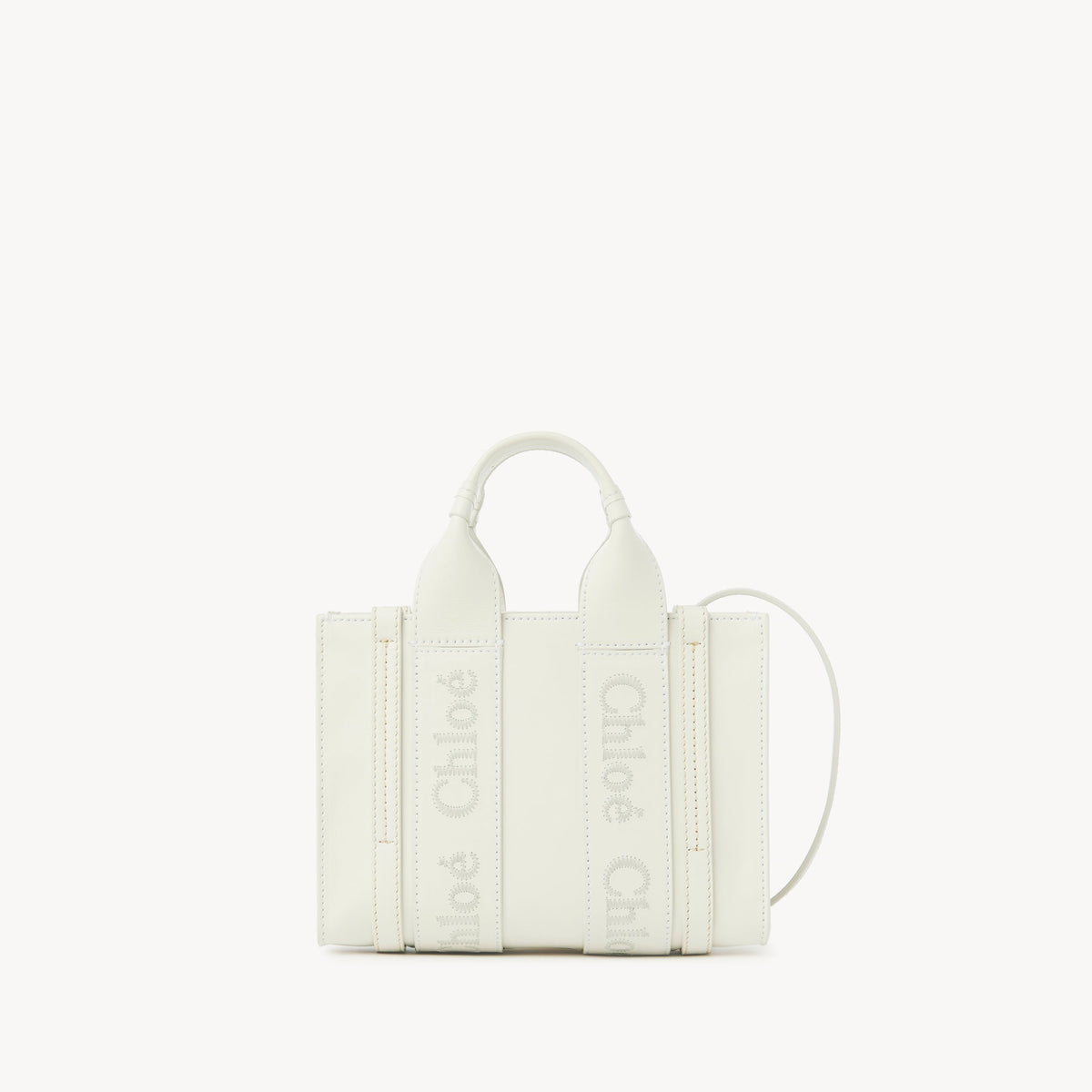 White MINI TOTE - White