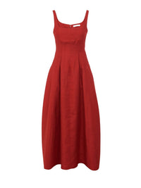 Peppery Red DRESS - Peppery Red