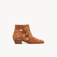 Ginger Brown ANKLE BOOTS - Ginger Brown