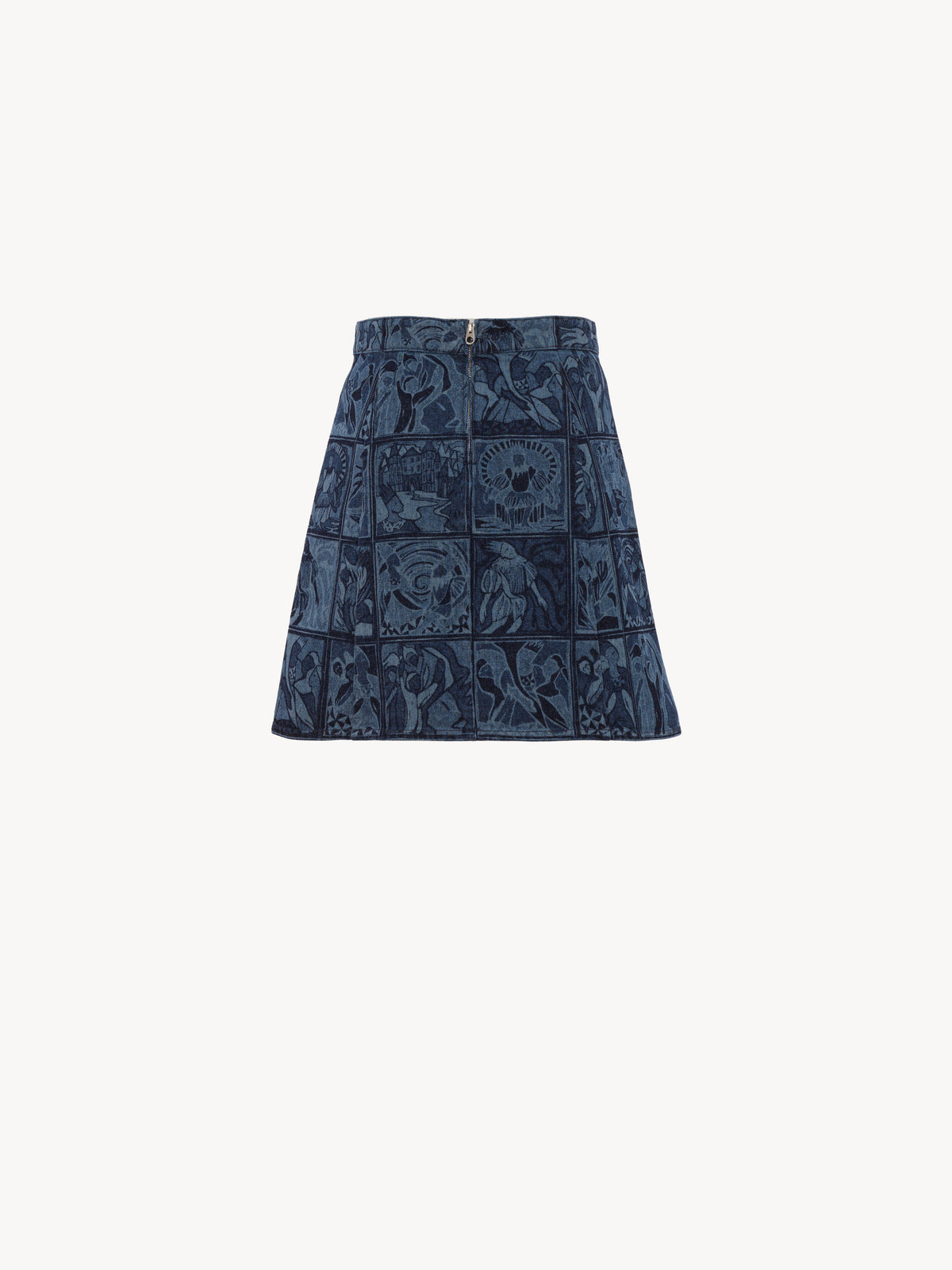 Multicolor Blue SKIRT - Multicolor Blue