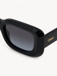 BASEPLUS_Black SUNGLASSES - Black