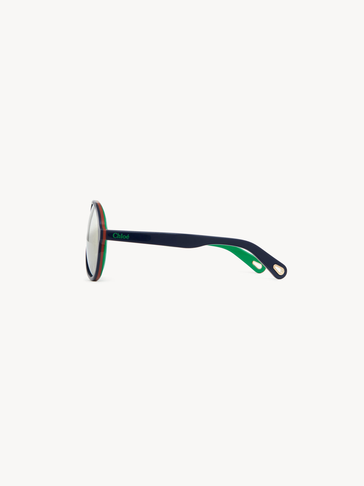 BASEPLUS_Blue & Brown & Green SUNGLASSES - Blue & Brown & Green