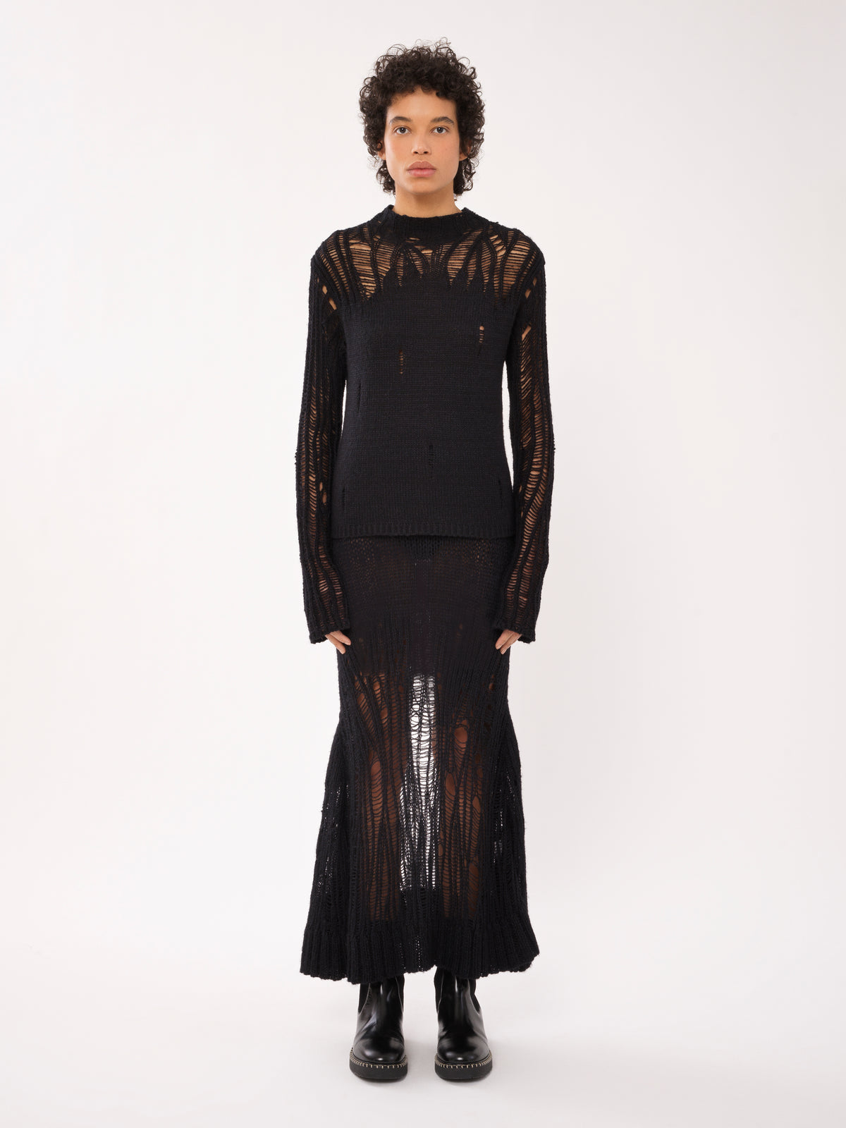 Black SKIRT - Black