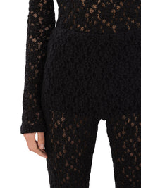 BASEPLUS_Black TROUSERS - Black
