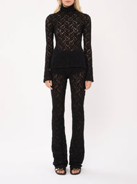 BASEPLUS_Black TROUSERS - Black