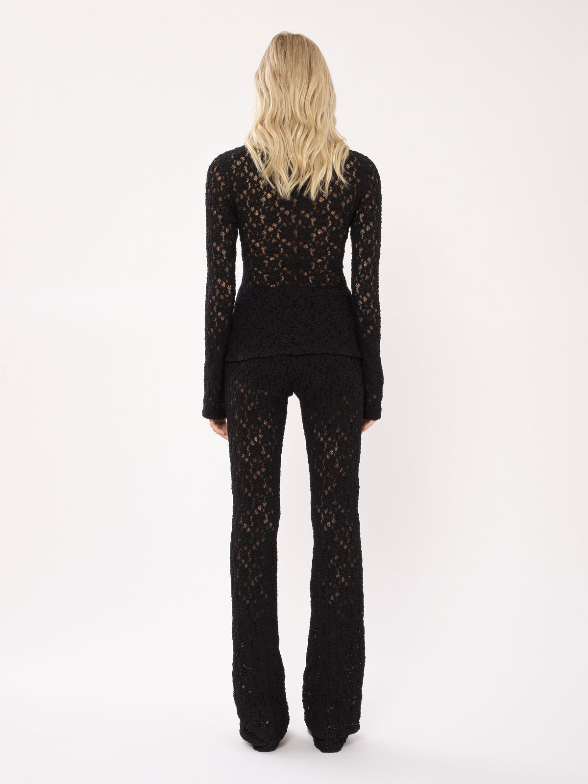 BASEPLUS_Black TROUSERS - Black