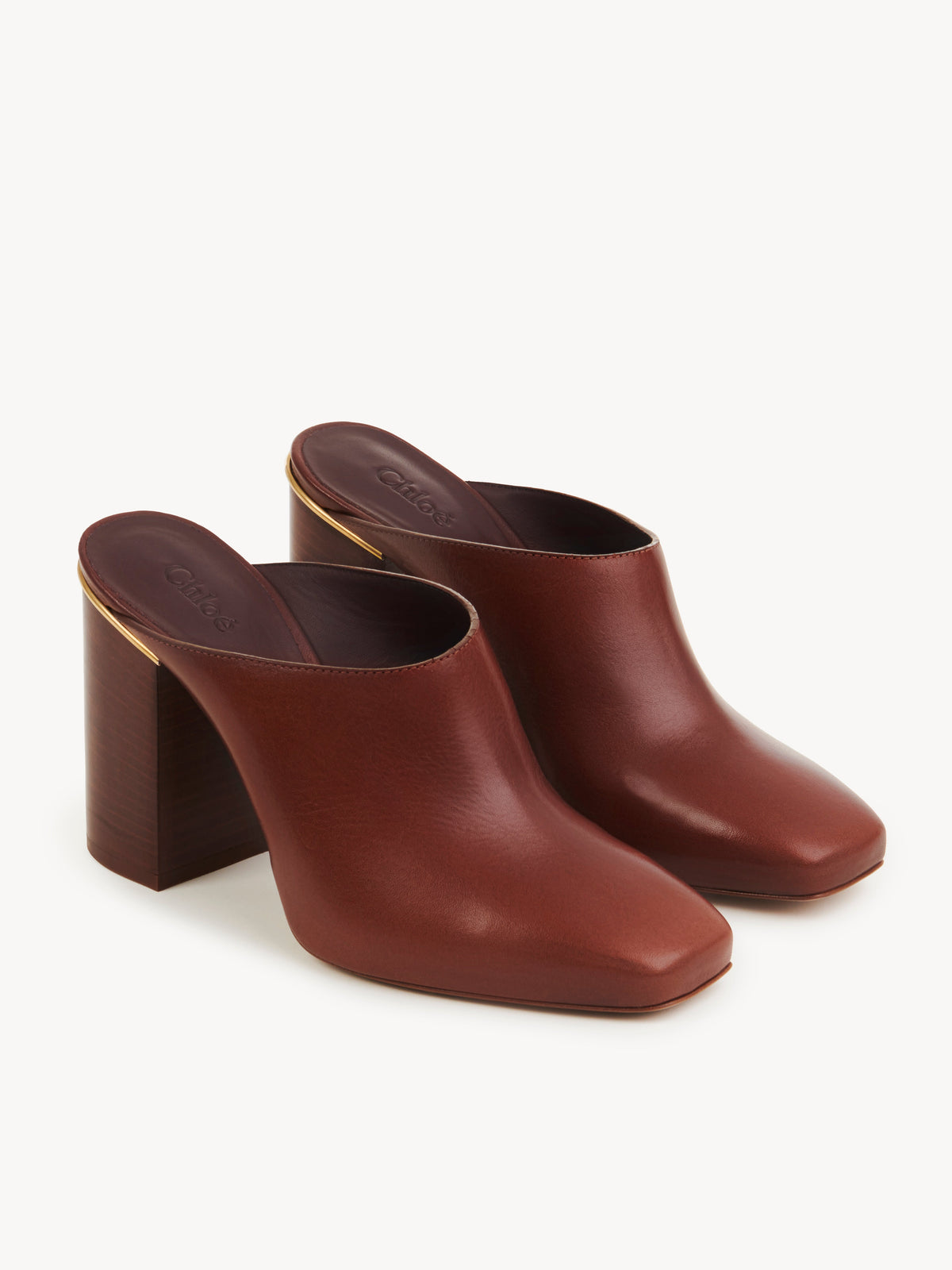 BASEPLUS_Cognac Brown MULES - Cognac Brown