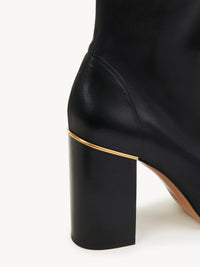 BASEPLUS_Black ANKLE BOOTS - Black
