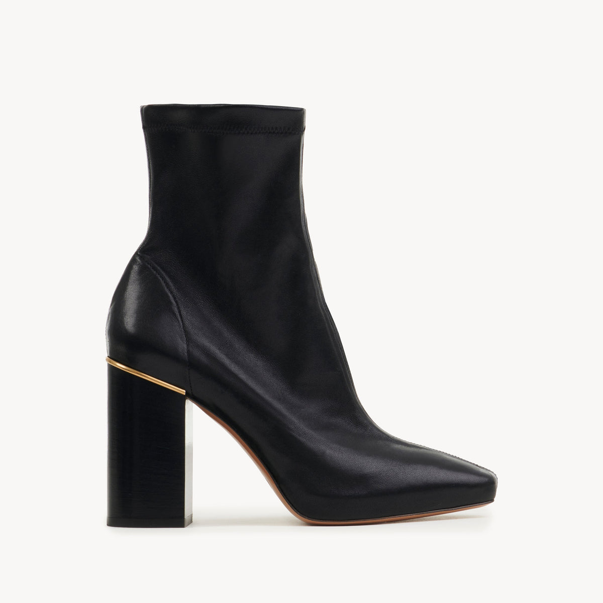 BASEPLUS_Black ANKLE BOOTS - Black